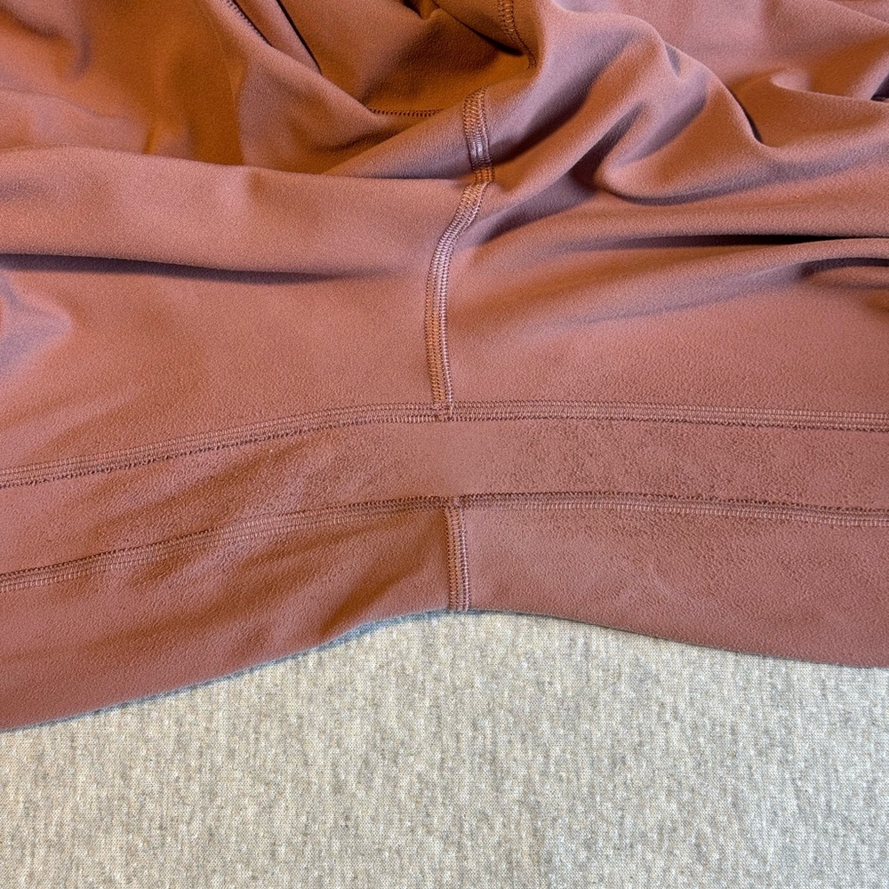 SALE Lululemon Align Crop 21" Spiced Chai size 14 - Picture 7 of 13